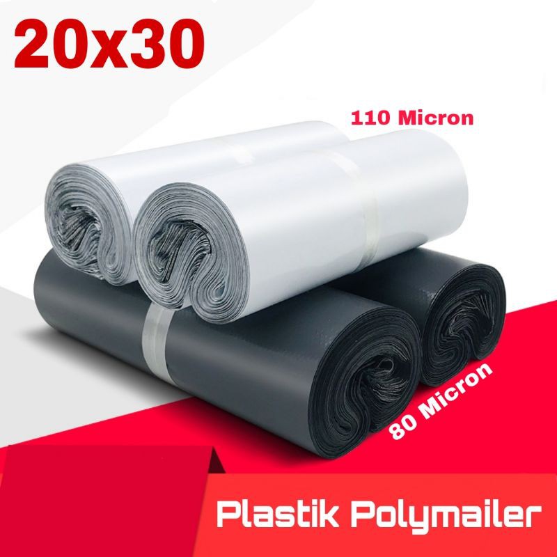 Plastik Polymailer 20x30 | Plastik Packing Tebal [100 Pcs]