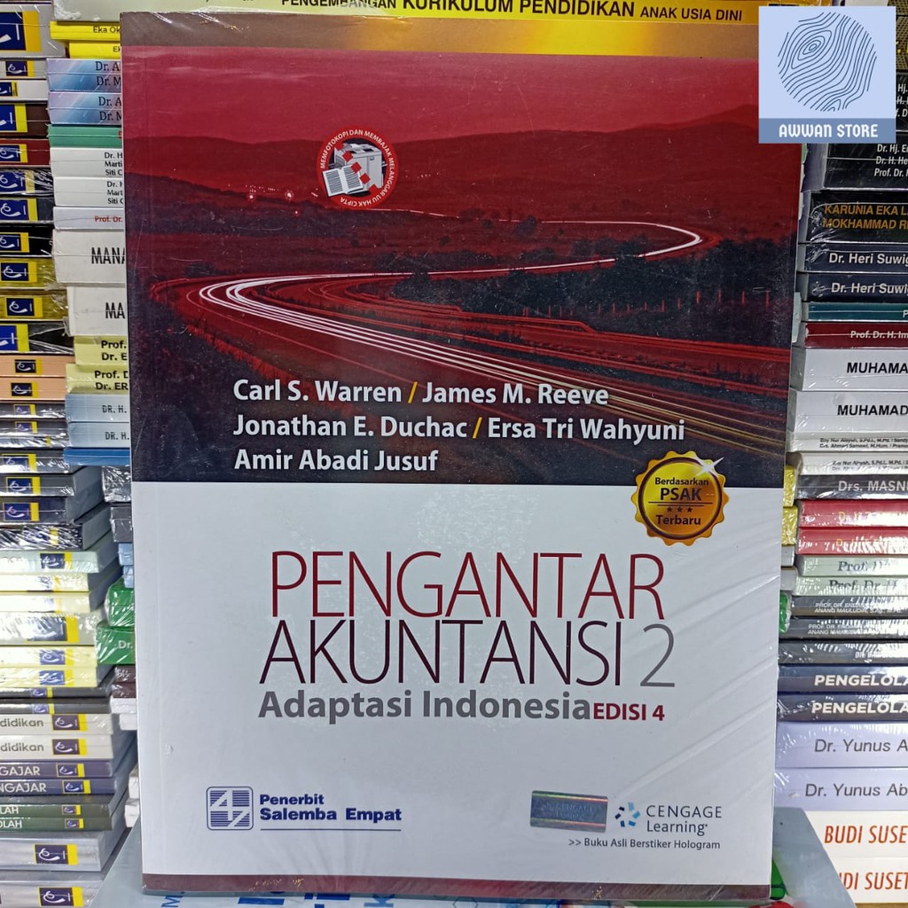 Jual Pengantar Akuntansi 2 Adaptasi Indonesia Edisi 4 - Carls Warren ...