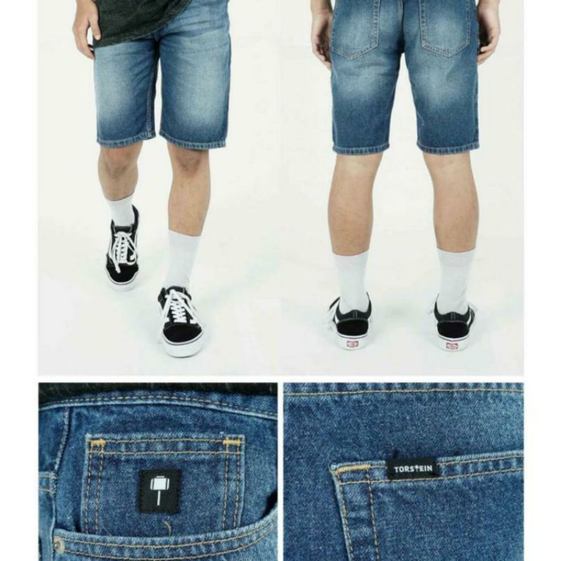 TORSTEIN JEANS SHORT | CELANA PENDEK JEANS TORSTEIN " 01 JAVIER " ORIGINAL