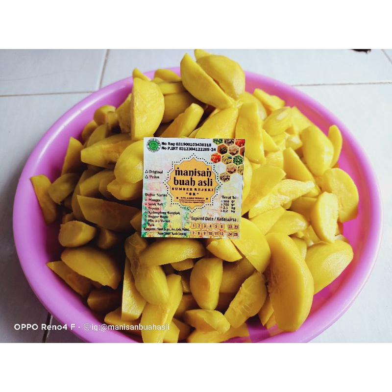 

Manisan Kedondong Lokal Kuning Kemasan 350 Gram