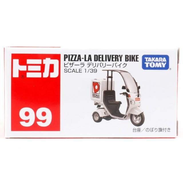 Tomica Reguler 99 PIZZA LA DELIVERY BIKE TAKARA TOMY