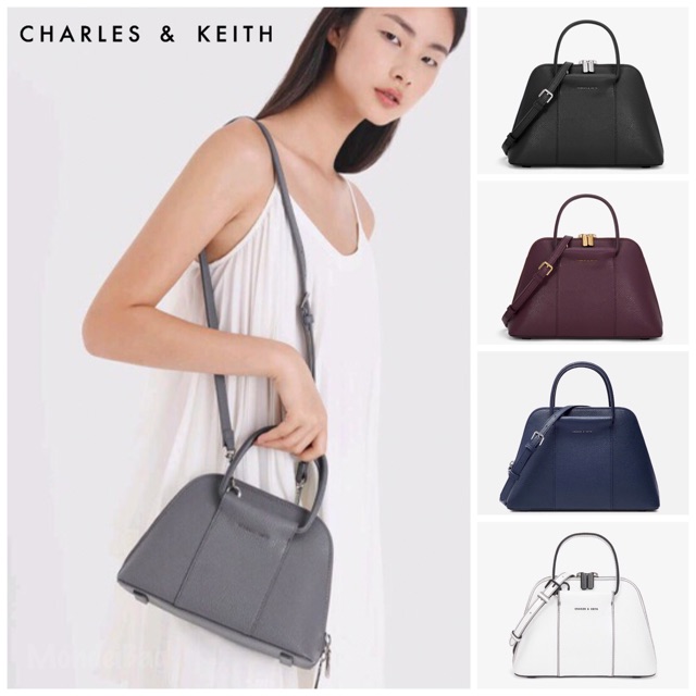 ORIGINAL  Charles&k3ith alma bag / tas CK c&k cnk dome handbag selempang