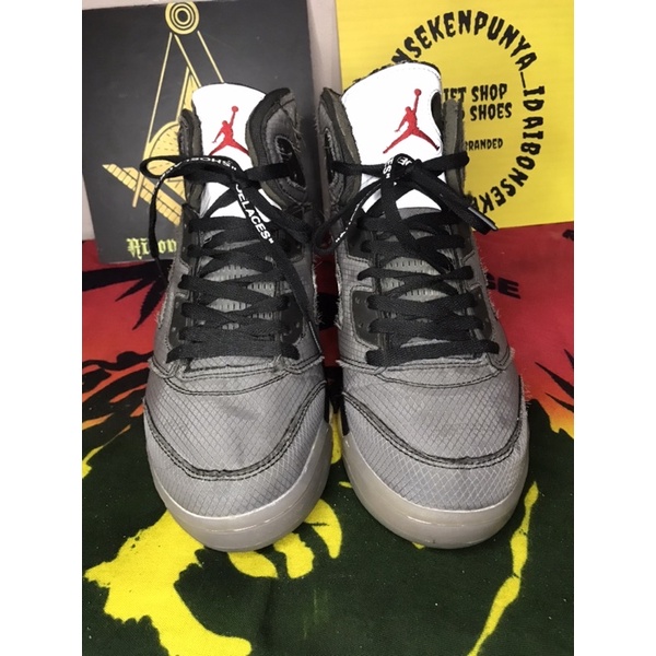 nike air jordan Retro 5 x off white