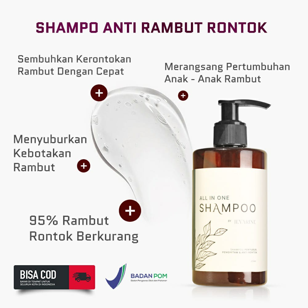 Shampo Jevarine All In One Original [BONUS PARFUM]