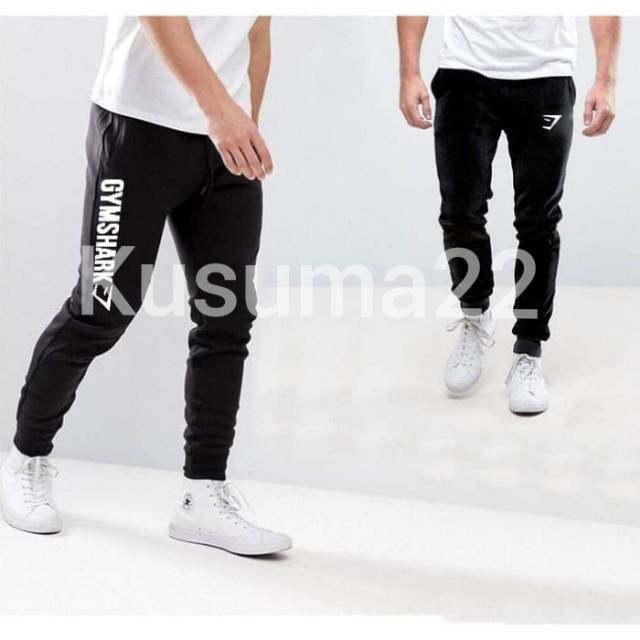  Celana  Jogger  GYMSHARK panjang santai gym  fitness  Shopee 