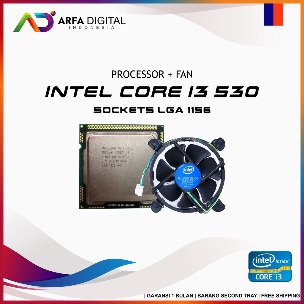 Processor Intel Core i3-530 3.06GHz Chace 4MB [Tray] Socket LGA 1156