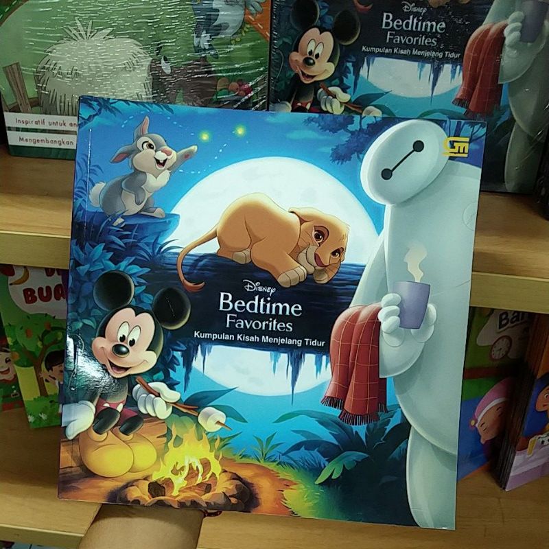 BUKU DONGENG DISNEY BEDTIME FAVORITES KUMPULAN KISAH MENJELANG TIDUR