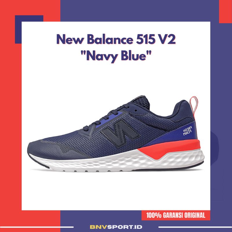 Sepatu Running Pria New Balance 515 V2 MS515RD2 Original Sneakers Men's Shoes Bisa COD