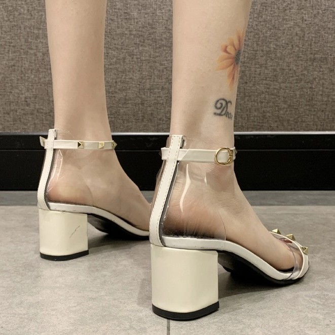 RYS - Roman Deeds Sandal Heels Wanita Fashion Casual - Ori Import