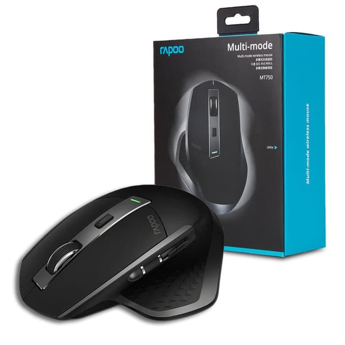 Rapoo Mouse Gaming Multi Mode Wireless Bluetooth 4 0   MT750