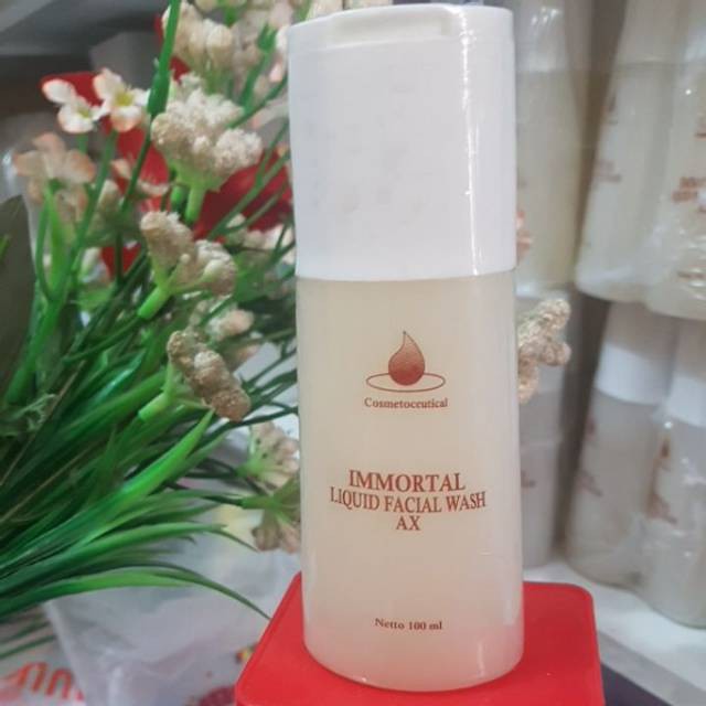 Immortal Liquid Facial Wash AX (acne) Sabun Jerawat Sabun Acne | Sabun Wajah Kulit Berjerawat