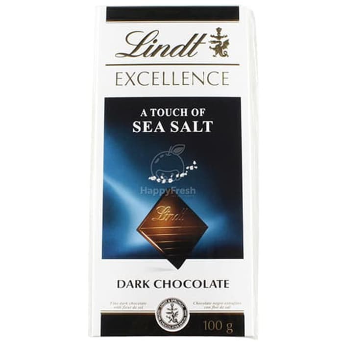 

Lindt Excellence Sea Salt Dark Chocolate 100 Gr