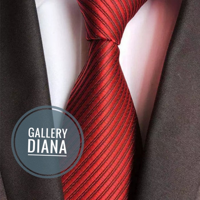 pria-dasi- dasi motif garis halus hitam - hitam salur -dasi-pria.