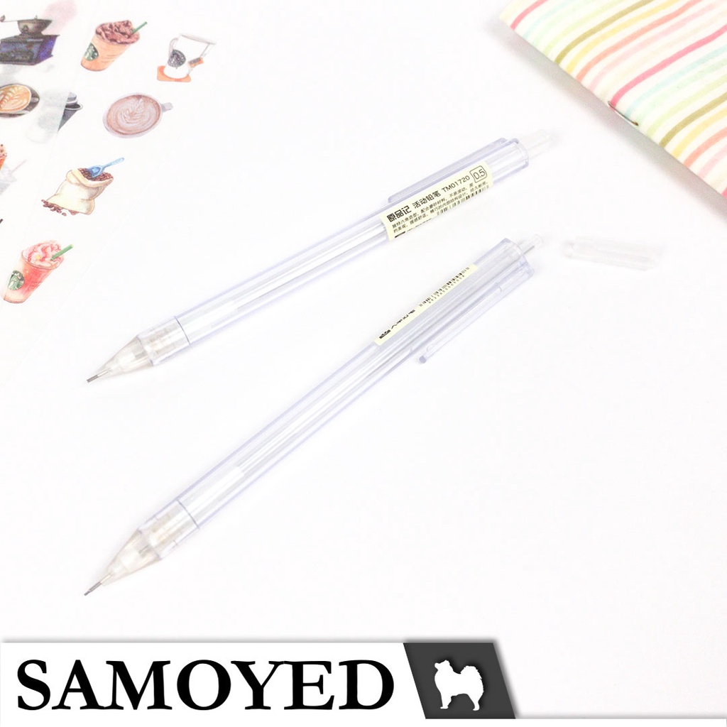 

SAMOYED MP-I1 Pensil Mekanik Cetek Transparan / Transparent Mechanical Pencil TM01720