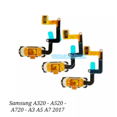 Flexibel Flexible Home Fingerprint Finger Print Sidik jari Samsung A3 A5 A7 2017 A320 A520 A720