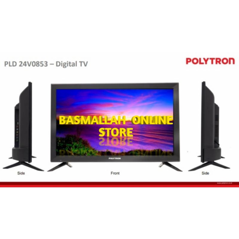 POLYTRON LED TV 24 INCH PLD 24V1853 Digital tv