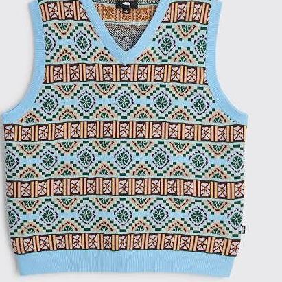 ✷ Vest echan Rajut Motif / Rompi Pria 7get ➵