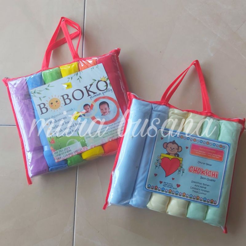 bedong bayi rainbow 6pcs Boboko