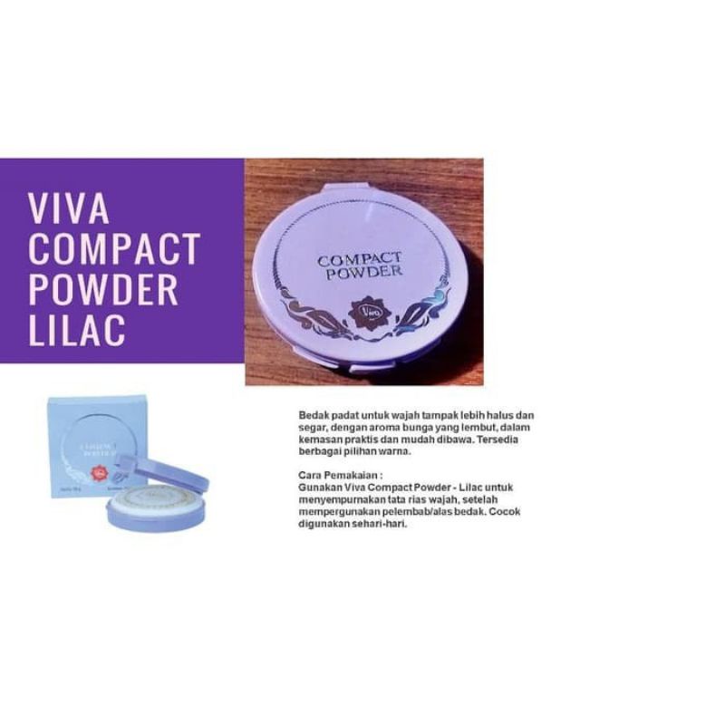 Viva Lilac Compact Powder