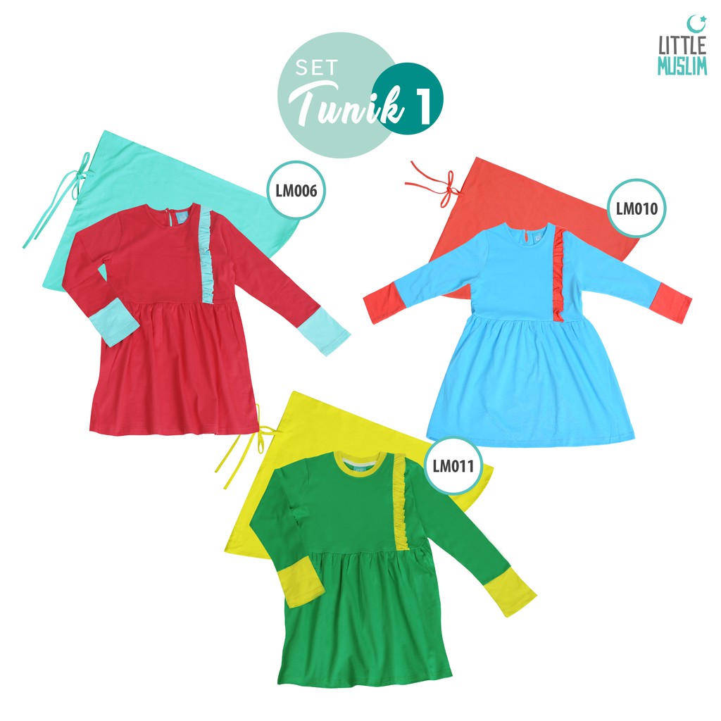 TUNIK SET-1 AFRAKIDS PROMO LM006, LM010 &amp; LM011