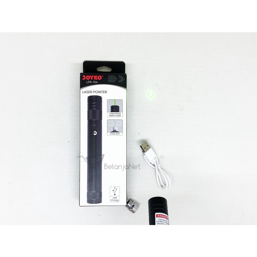 Penunjuk Laser Hijau Senter | Green Laser Pointer Joyko LPR-104