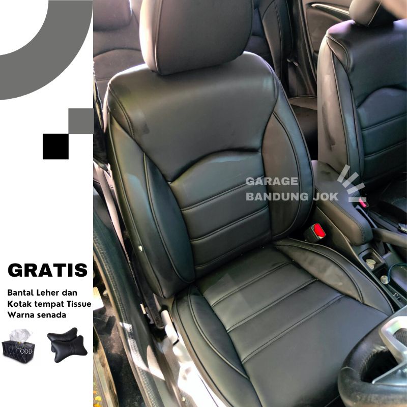 Cover jok mobil sarung jok mobil Avanza Xenia Rush Terios HRV CRV dll | Kursi jok mobil model minimalis hitam