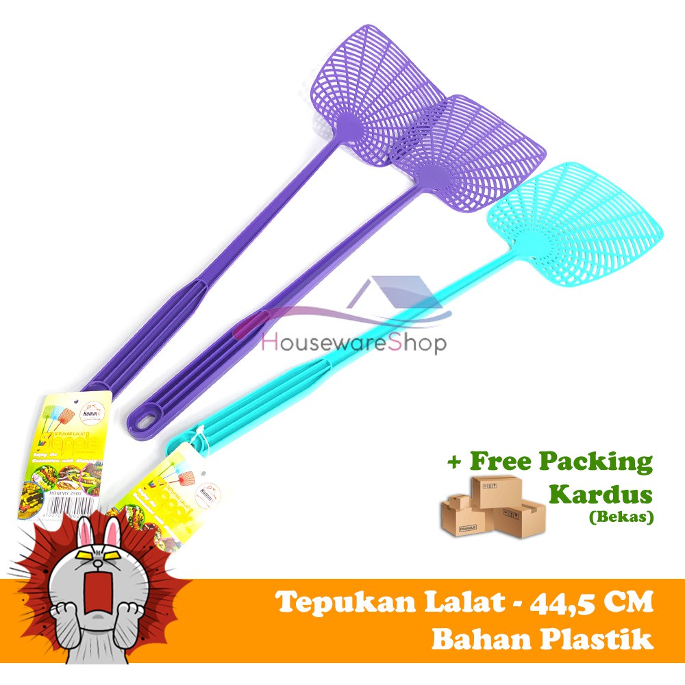 Raket Tepokan Lalat / Alat Tepukan Serangga / Fly Swatter - Slappie