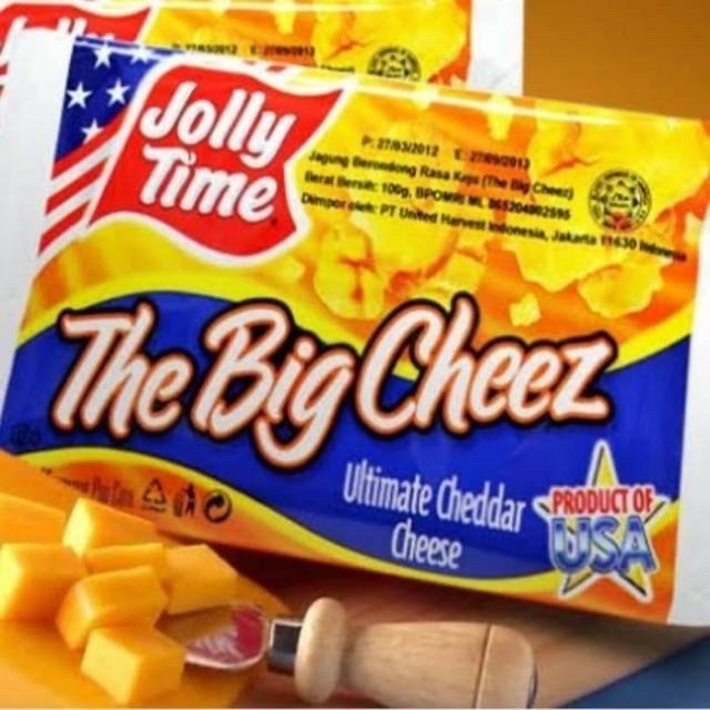 

Jolly Time Microwave Popcorn The Big Cheeze 100 gr