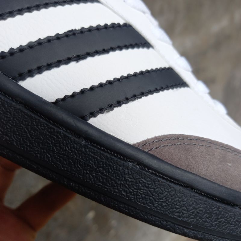 Adidas Samba OG Premium Black White Black Sudah Strubble Sepatu Sneakers Pria