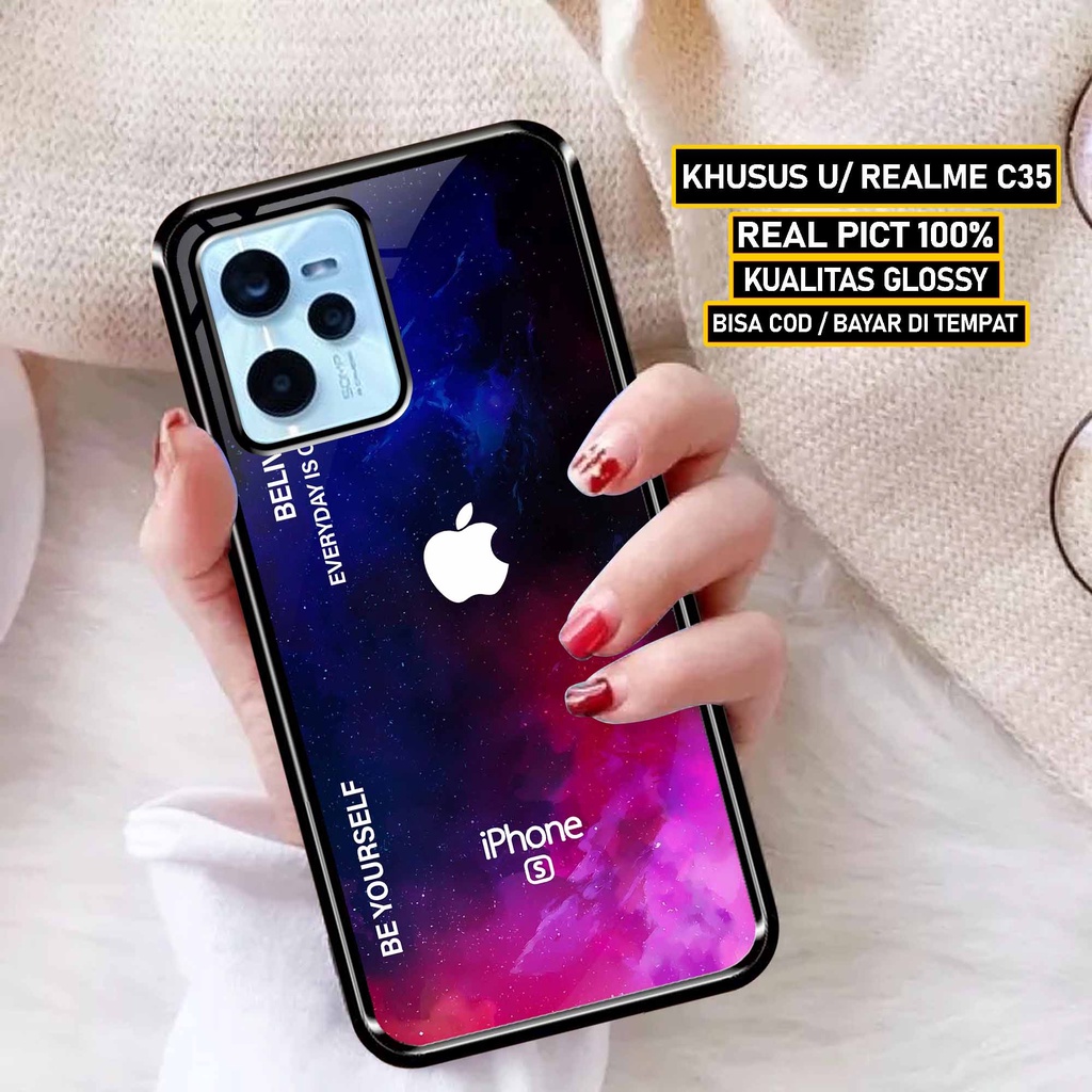 Case Realme C35 - Hardcase Realme C35  - Softcase Realme C35 - Cassing Elegant Realme C35 - Kesing M