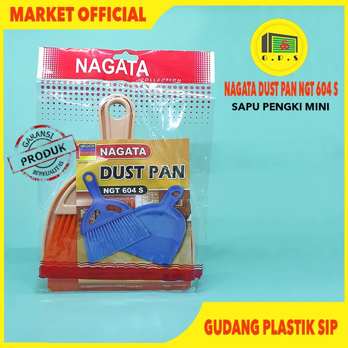 Sapu kecil Nagata 604 S/Dust Pan Nagata 604 S/pengki kecil + sapu