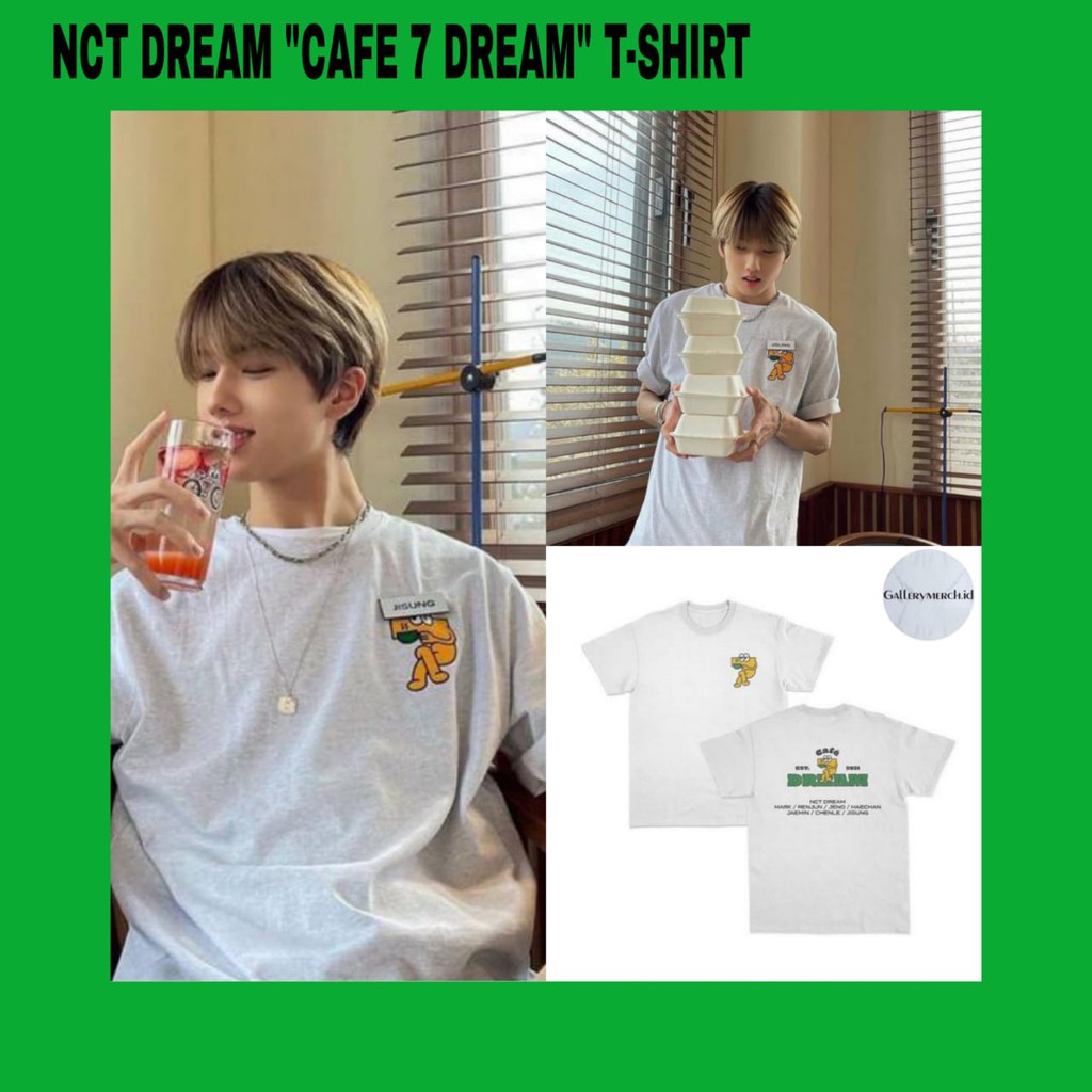[READY STOCK] NCT DREAM “CAFE 7 DREAM” T-SHIRT