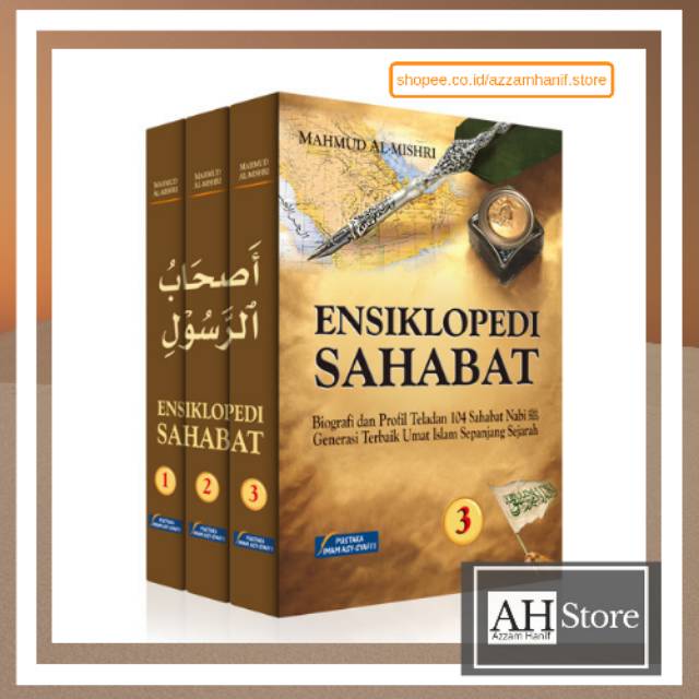 Ensiklopedi Sahabat 1 SET | Biografi 104 Sahabat Nabi