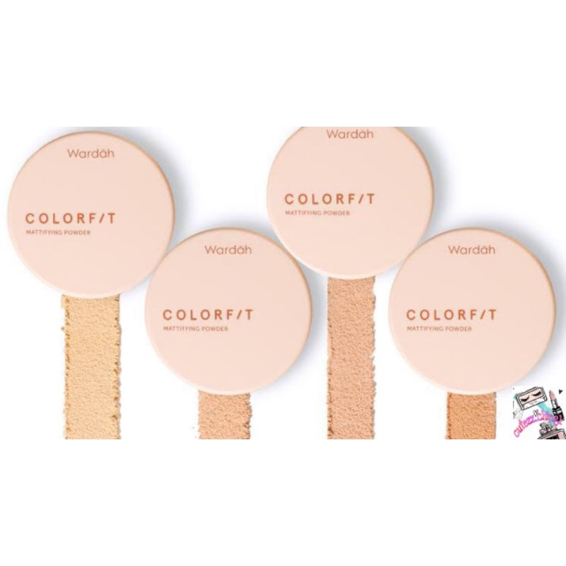 ☃Cutezz_Ching1☃Wardah Colorfit Mattifying Powder 15g