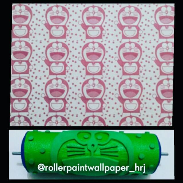 Roll cat motif ( alat pelukis dinding)