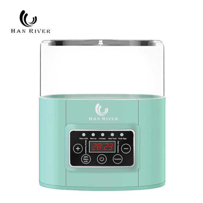 HAN RIVER HRNNQ01BU Bayi Twin Bottle Warmer Alat Steril Penghangat Bot - Hijau
