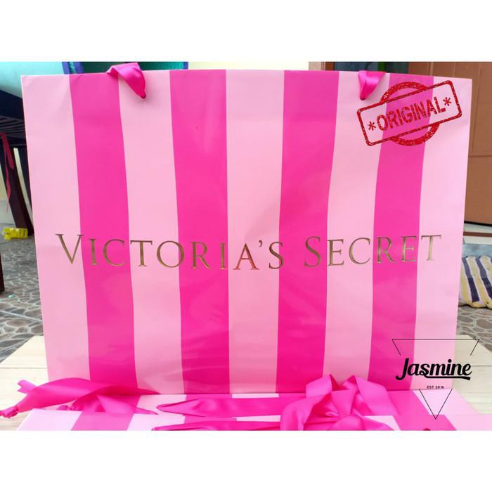 

Goodie Bag / Paper Bag Victoria'S Secret Ukuran Big Original Buat Kado Berkualitas