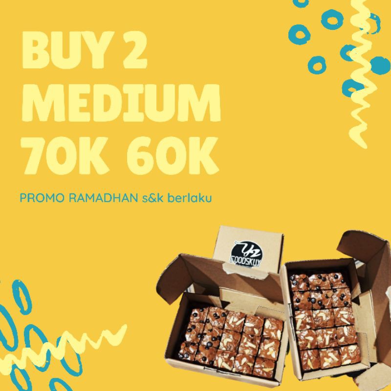 

PROMO Brownies Panggang / Fudgy Brownies / Brownies Coklat