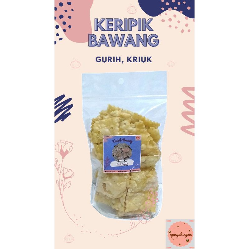 

KERIPIK BAWANG / KERIPIK BAWANG PANGSIT / KERIPIK PANGSIT | Netto: 500 gr - 1 kg