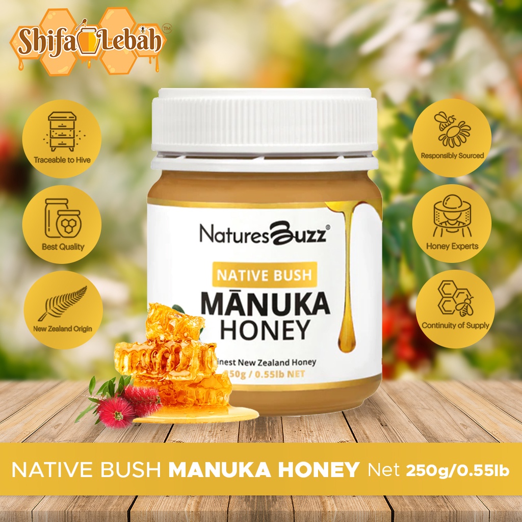 

Natures Buzz Native Bush Manuka Honey 250 gram