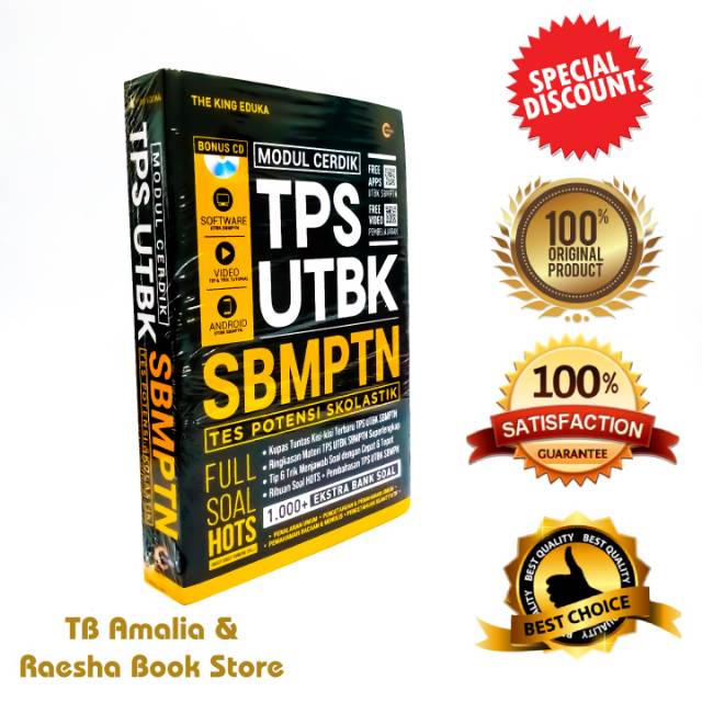 Jual Buku Modul Cerdik TPS UTBK SBMPTN TES POTENSI SKOLASTIK | Shopee ...