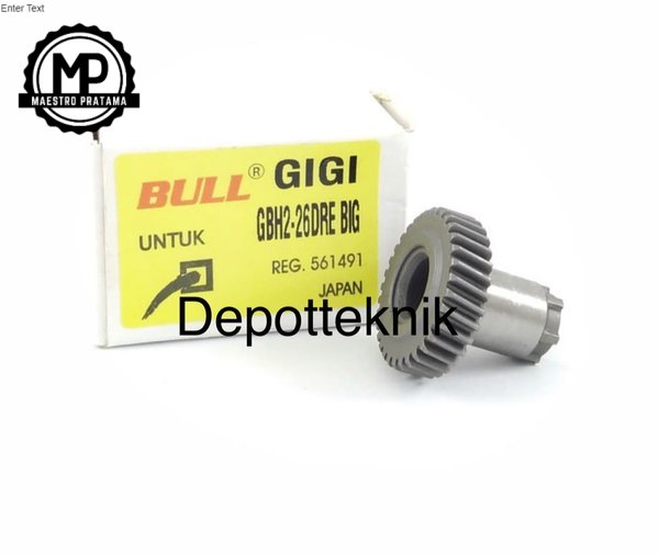 ORIGINAL Gear GBH2-26DRE big GBH 226 DRE besar 2-26   2 26 for mesin bor bosch drill gigi ger gir