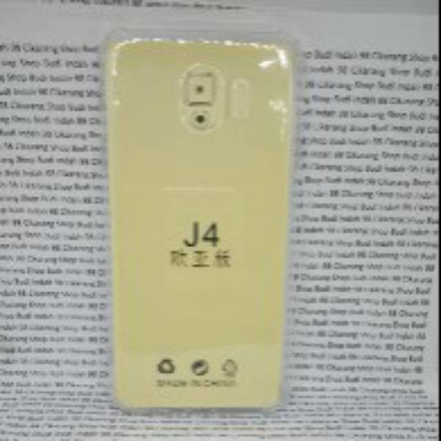 SOFT CASE SILIKON ANTI CRACK SAMSUNG J4 / J400 / J4 2018