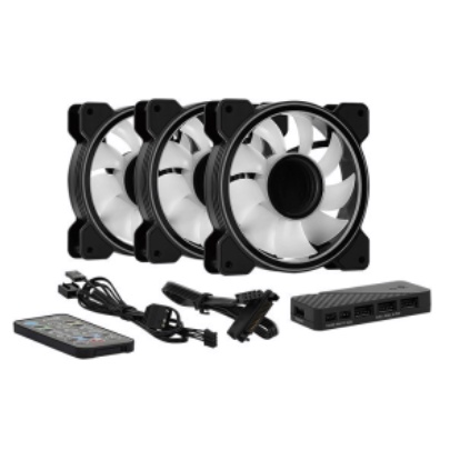 Aerocool Mirage 12 ARGB Pro 12CM ARGB Fan 3in1 + Remote Control