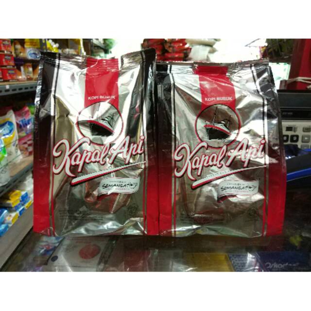 Kopi Kapal Api 380gr SILVER