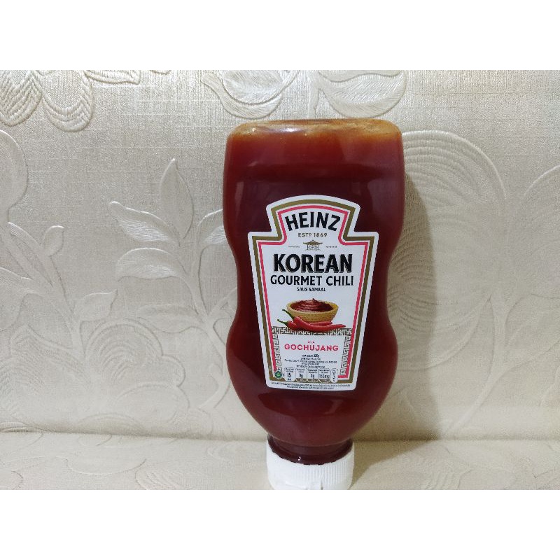 

SAMBAL HEINZ KOREA / HEINZ KOREAN GOURMET CHILI GOCHUJANG SAUCE 325 GRAM / HEEINZ GOURMET CHILI KOREAN / SAUS GOCHUJANG / HEINZ GOCHUJANG / SAMBAL GOCHUJANG / HEINZ