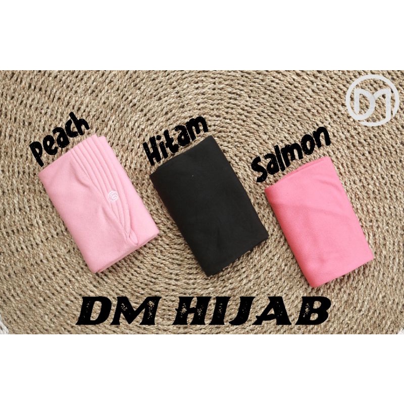 Jilbab kaos TC/DK/KH/PE kerudung instan hijab instant - hijab bergo - ukuran XL -DM hijab- hijab instant murah - hijab-4