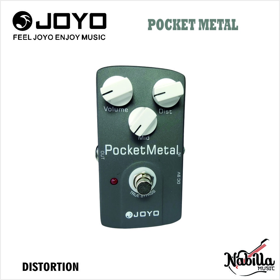 JOYO JF-35 POCKET METAL Distorsi Efek Gitar Original