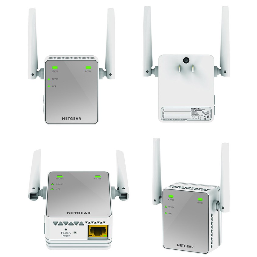 ASLI IMPOR -   Network - Netgear - EX2700 WiFi Range Extender - Essentials Edition