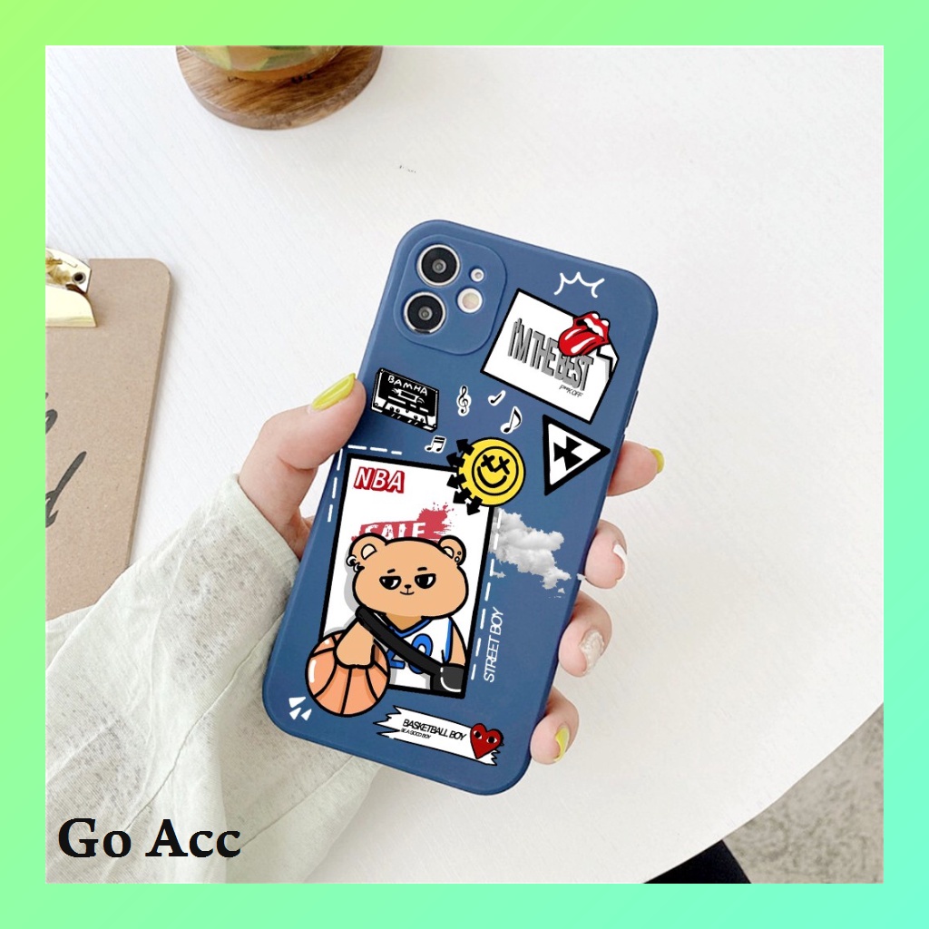 Softcase Motif Case BB09 for Iphone 6 6s 6g 6+ 6s+ 7 8 7+ 8+ X Xs 11 12 13 14+ Plus Pro Max